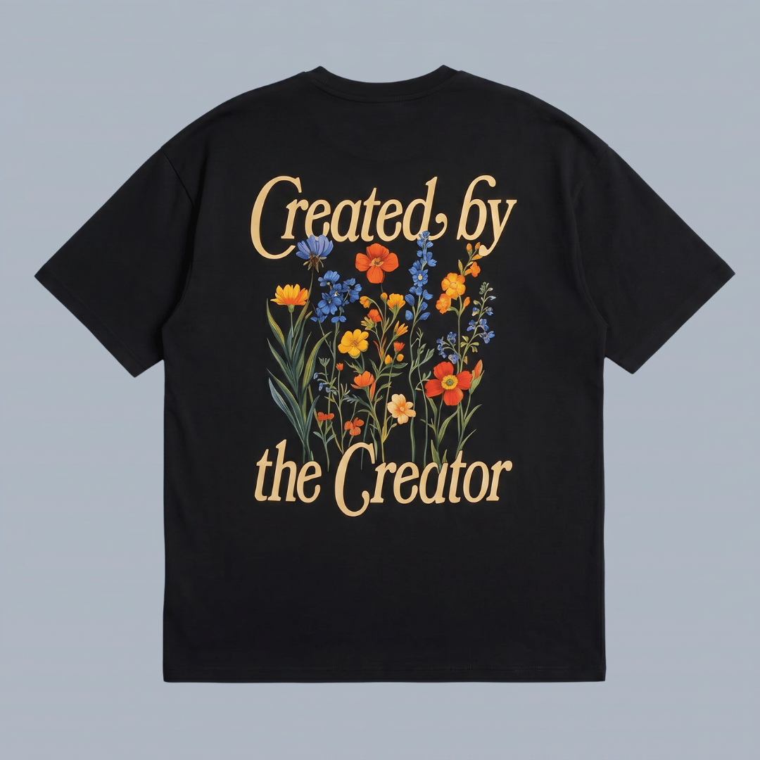 Tshirt oversized Created, by the Creditor / MUJER