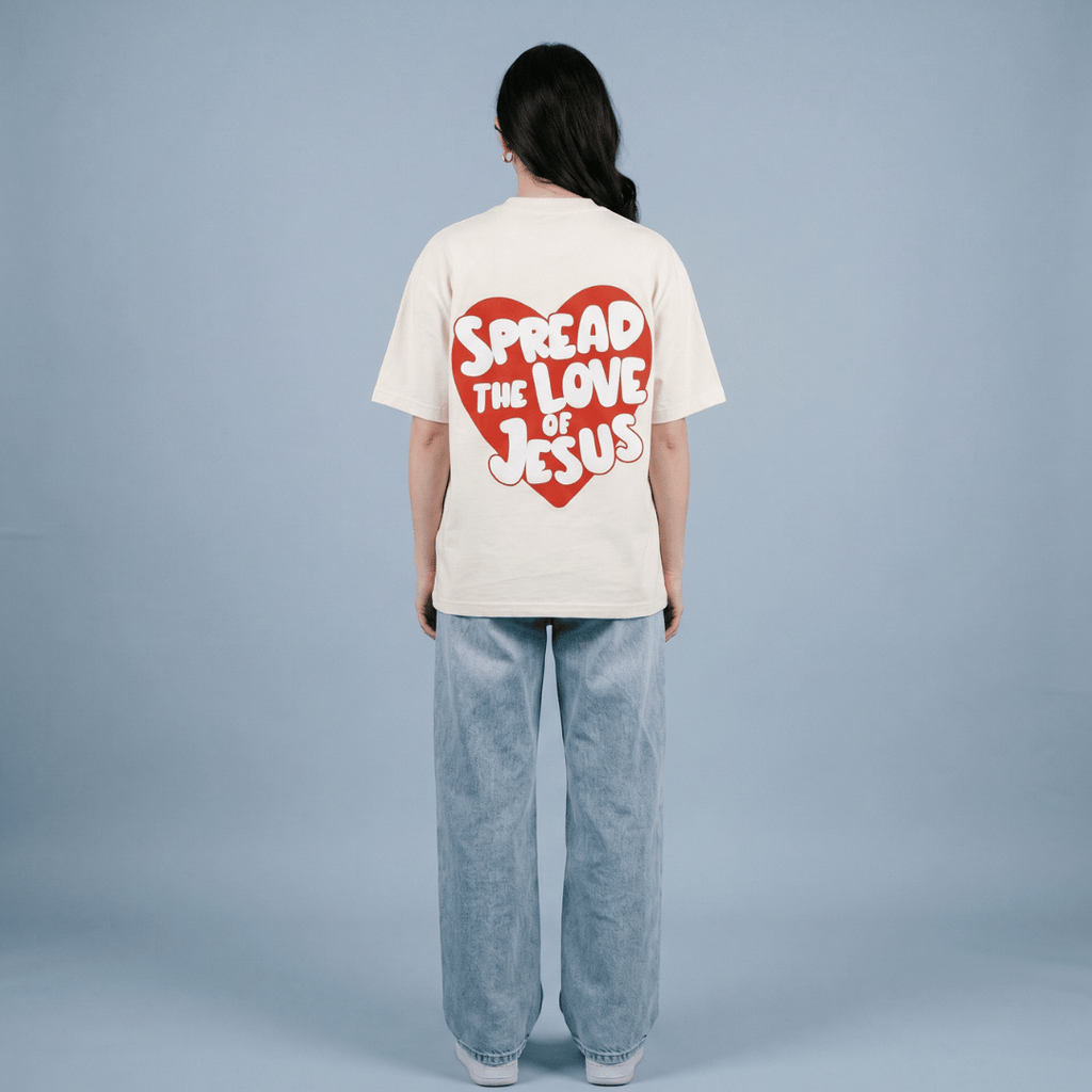 Tshirt oversized UPREAD THE LONE JESUS / MUJER