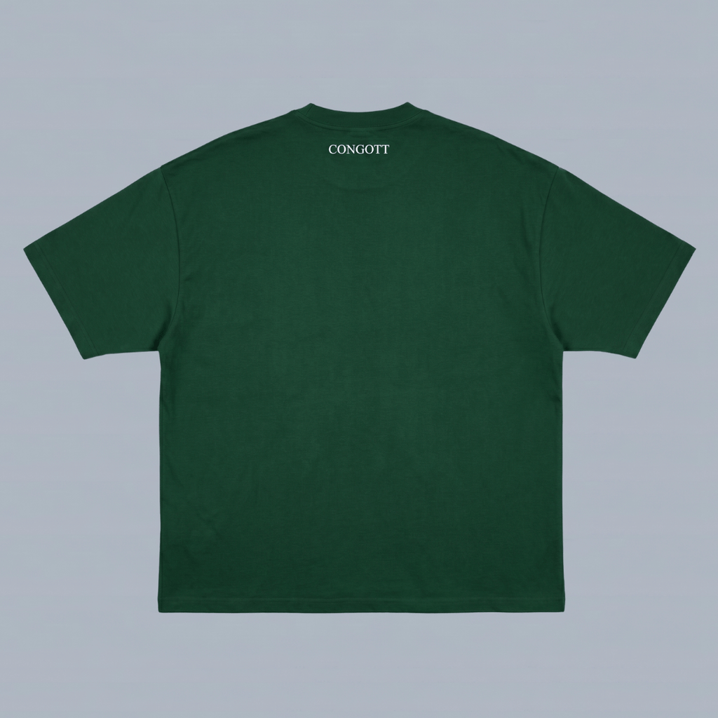 Tshirt oversized- NEGRA GOD IS GOD ALL THE TIME / HOMBRE