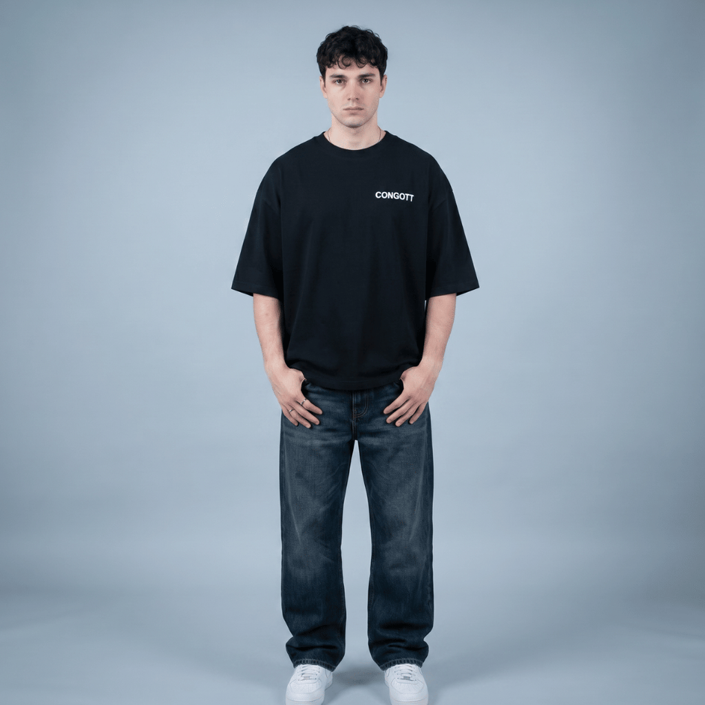 Tshirt oversized-DIOS ESTA EN CONTROL/ HOMBRE