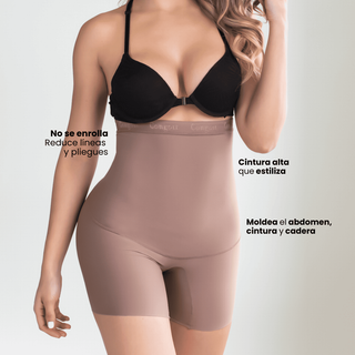 Short de Compresión Cintura Alta | Invisible Bajo la Ropa