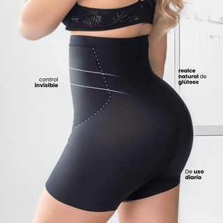 Short de Compresión Cintura Alta | Invisible Bajo la Ropa