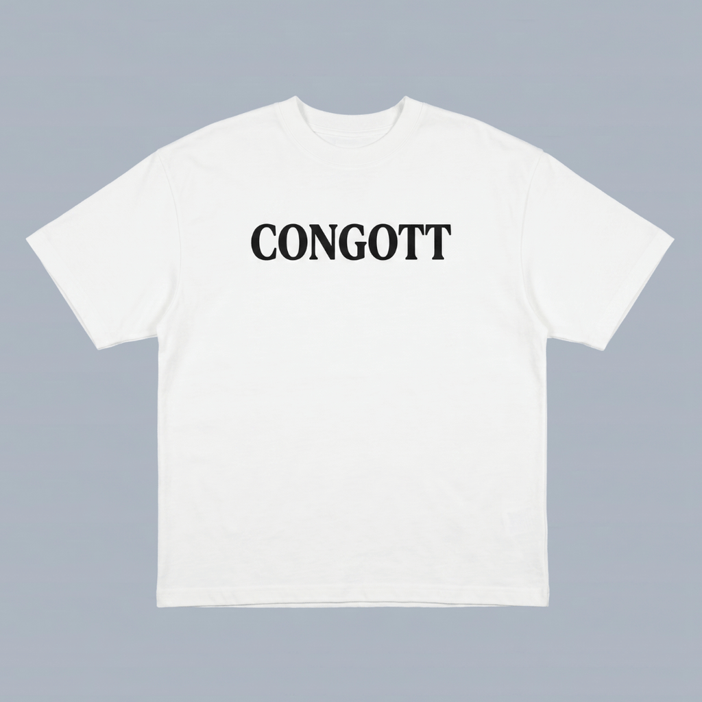 Tshirt oversized-BLANCO Pralm 27:14 / HOMBRE