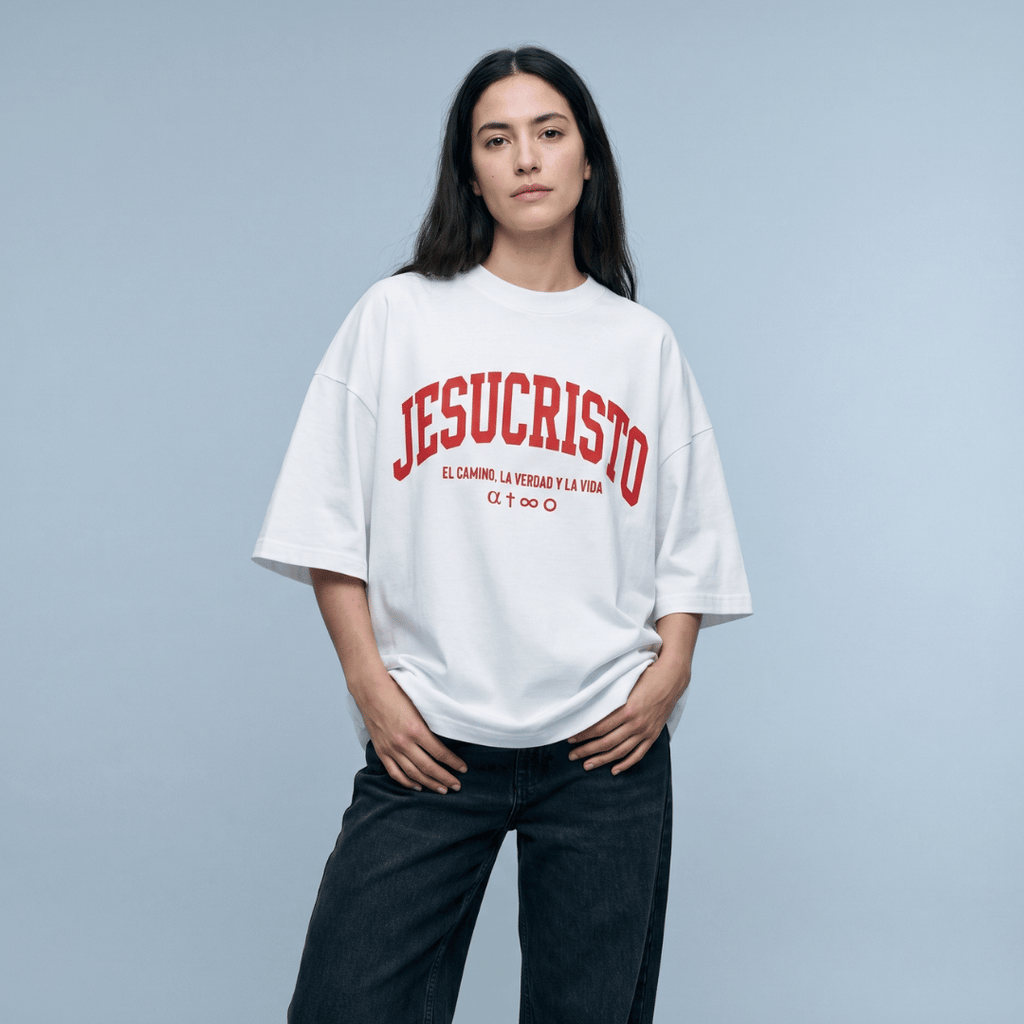 Tshirt oversized  JESUCRISTO / MUJER