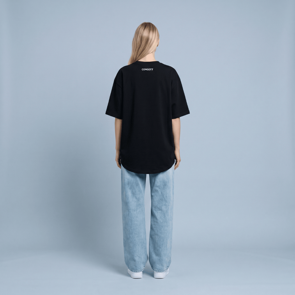 Tshirt oversized- MUJER- IN JESUS NAME / MUJER
