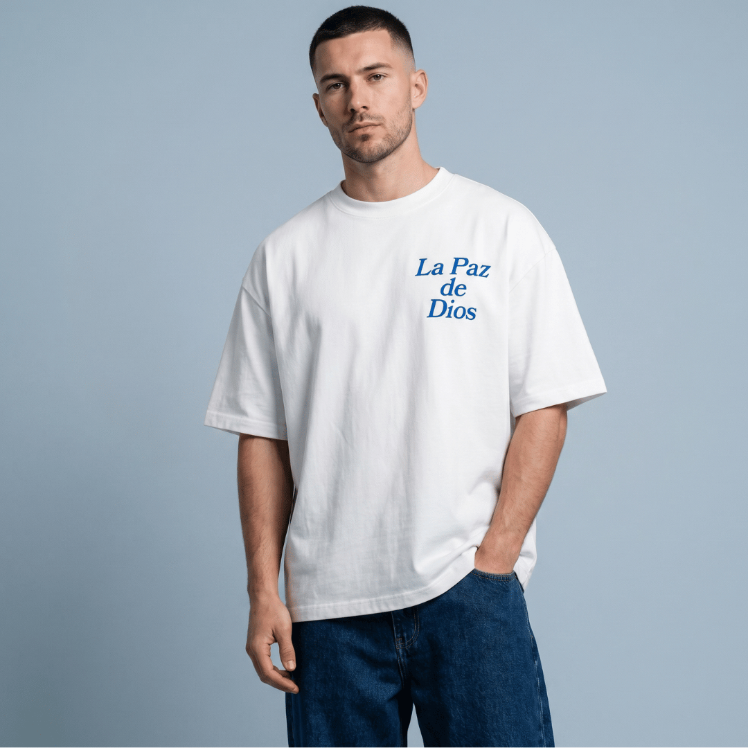 T-shirt oversized-LA PAZ DE DIOS / HOMBRE
