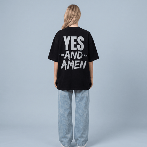 Tshirt oversized- MUJER-  YES AND AMEN / MUJER