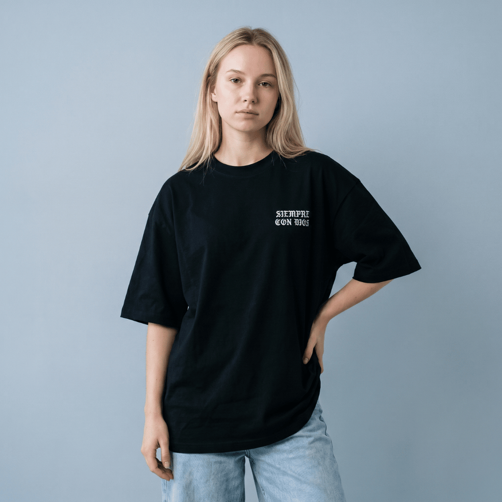 Tshirt oversized- MUJER- PADRE NUESTRO / MUJER