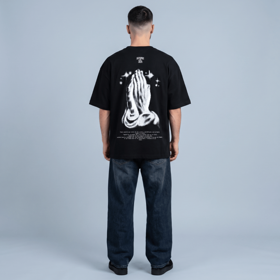 Tshirt oversized- HOMBRE- PADRE NUESTRO / HOMBRE