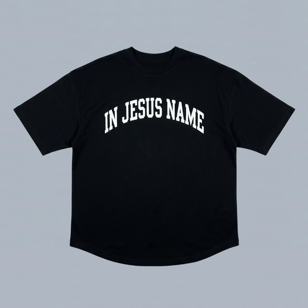 Tshirt oversized- MUJER- IN JESUS NAME / MUJER