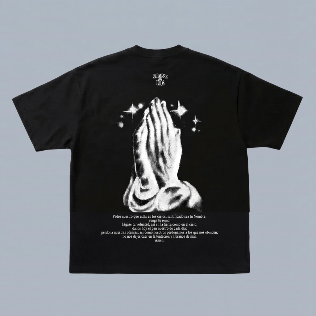 T-shirt oversized - PADRE NUESTRO- HOMBRE