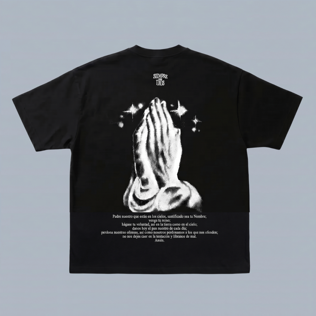 Tshirt oversized- HOMBRE- PADRE NUESTRO / HOMBRE