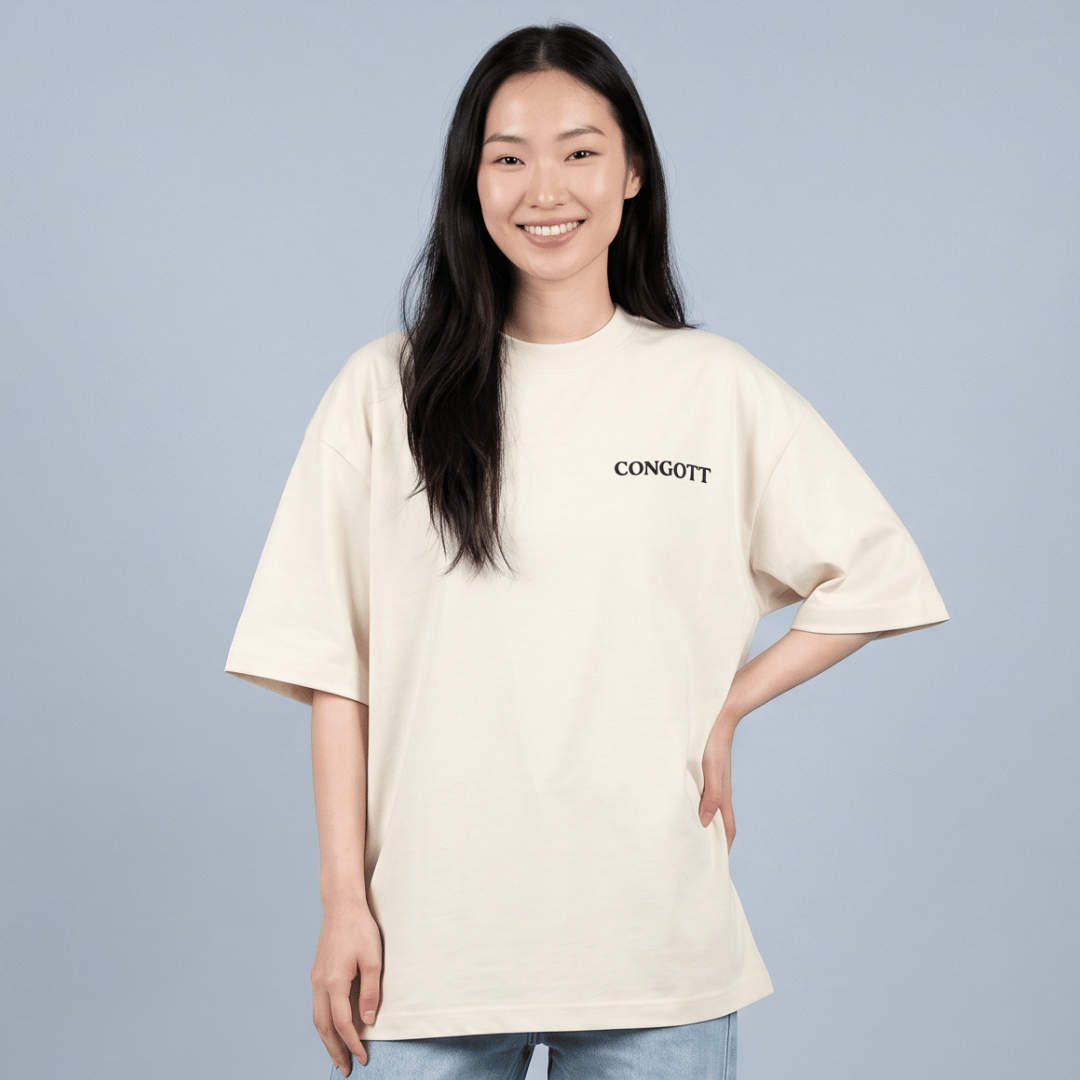 Tshirt oversized BE MORE LIKE JESUS / MUJER