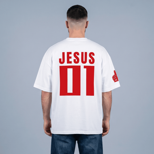 Tshirt oversized JESUS 01 / HOMBRE