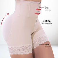 Panty faja tipo short de control fuerte levanta glúteos